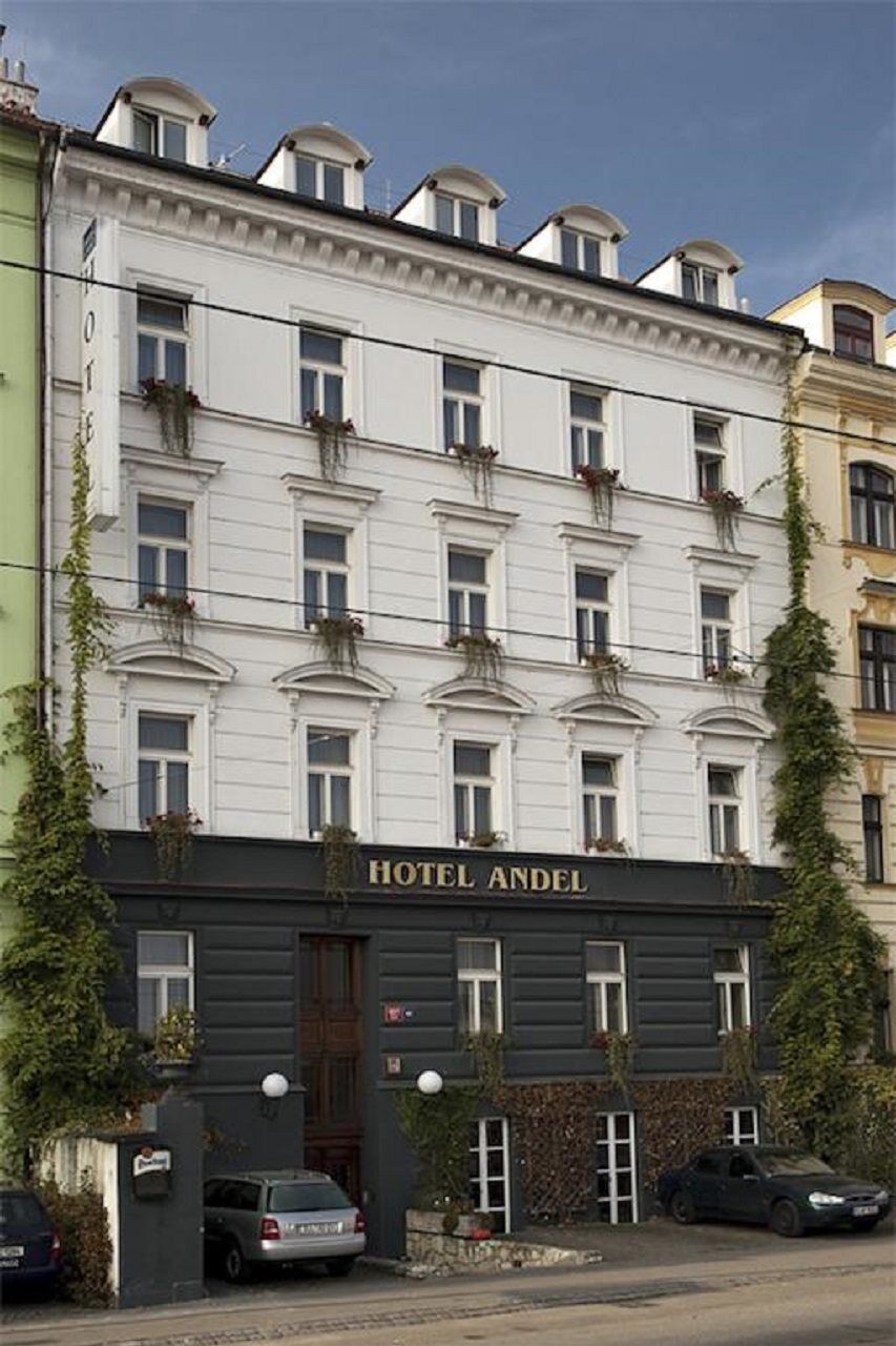 Hotel Andel Prága Kültér fotó